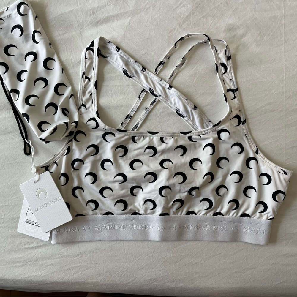 Marine Serre Sports Bra